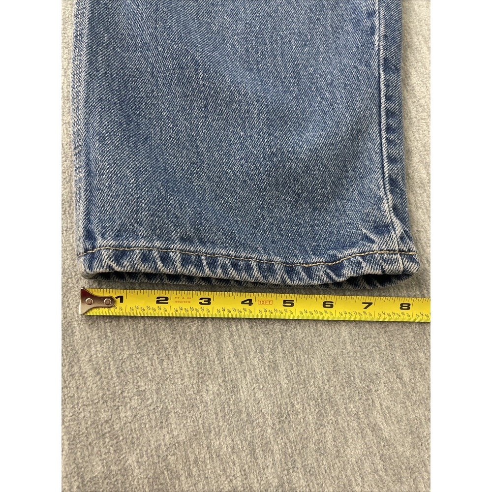 Vintage Dickies Carpenter Y2K Dickies Denim Blue Jeans Logo Men's Size 36x30 - Picture 11 of 11